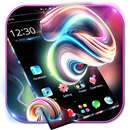 Crimson Color Neon Theme APK