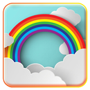 Rainbow bridge theme APK