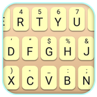Bright Pastel color Keyboard icon