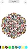 Mandala Color by Number Draw Book Page Pixel Art capture d'écran 3