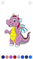 Dragons Color by Number , Adult Coloring Book 2018 Screenshot 1
