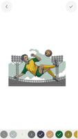 Football Color by Number FIFA 2018 Pixel Art Book capture d'écran 1