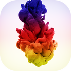 Colored Ink Drops LWP icône