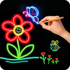 download How to Glow Draw&Coloring Book APK
