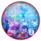 ikon Colourful Droplet Typany Keyboard