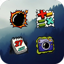 Colorful Exaggerated Cartoon Icon Pack APK