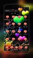 Colorful Hearts Theme screenshot 1
