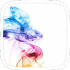 Colourful Smoke Theme icône