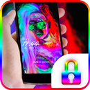 Colorful neon girl theme APK