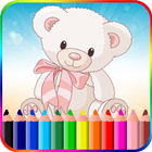 Little Teddy Bear Colouring Book icon