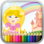 Coloring book for Girls simgesi