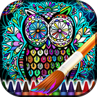 Adult Coloring Book Mandalas simgesi