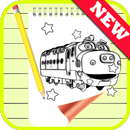 Coloring Apps for Chugging train Fans APK