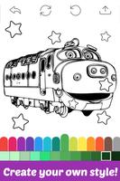 Coloring Apps for Chugging train Fans poster