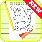 Coloring Apps for PokeMonster Fans أيقونة
