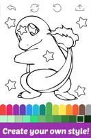 Coloring Apps for PokeMonster Fans Affiche