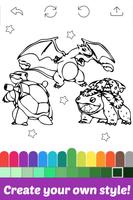 Coloring Apps for PokeMonster Fans スクリーンショット 2