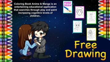 Coloring Book Anime & Manga 스크린샷 1