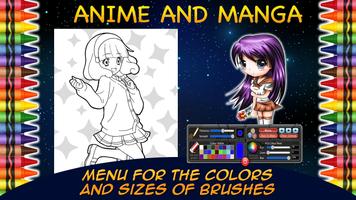 Coloring Book Anime & Manga capture d'écran 2