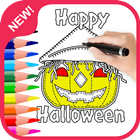 Halloween City Coloring Book иконка