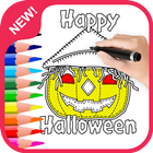 Halloween City Coloring Book 图标