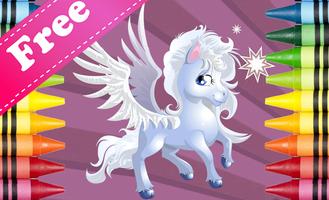 برنامه‌نما Coloring Book Pony عکس از صفحه