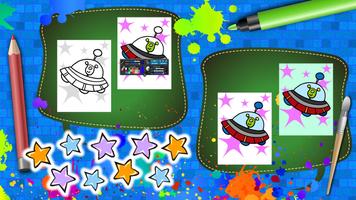 Coloring Book Space syot layar 3