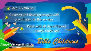 रंग पुस्तक बच्चों के बाइबिल स्क्रीनशॉट 3
