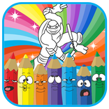 How to color ninja heroes ( coloring pages)