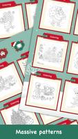 Coloring Game For Christmas Plakat