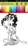 coloring book games for betty ( painting pages ) imagem de tela 3