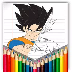 coloring dragon ball supers