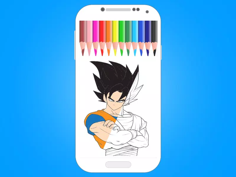 Viaje para o mundo de Dragon Ball Z para Colorir! e Imprimir