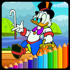 Coloring Duck-Tales Cartoon 图标