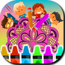 Mandala trẻ em cuốn sách màu APK