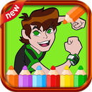 coloring ban 10 force alien APK