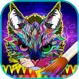 окрашивающие мандалы животных