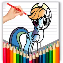 pony coloring pages - MLP APK download