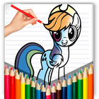 pony coloring pages - MLP ไอคอน