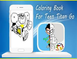 Coloring Book For Teen-Titan😍 скриншот 3