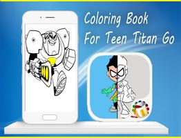 Coloring Book For Teen-Titan😍 Ekran Görüntüsü 3