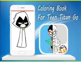 Coloring Book For Teen-Titan😍 Ekran Görüntüsü 2
