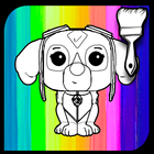 Coloring Book Paw Puppy Patrol ikona