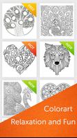 ColorArt : Free Adults  Coloring Book Affiche