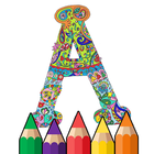 آیکون‌ Alphabet Letter Coloring Pages