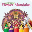 Flower Mandala coloring book aplikacja