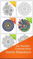 Zen Mandala Coloring Book poster