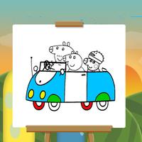 Peppa Coloring Pages screenshot 3