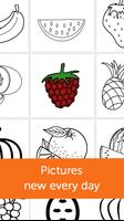 برنامه‌نما Fruits Coloring Book عکس از صفحه