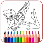 Princess Coloring - Magic Girl Coloring আইকন
